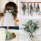 65 Pcs Mix Dried Eucalyptus Stems & Lavender Bundle for Shower, 17" Natural Real Preserved Eucalyptus Leaves Greenery, Lavender for Hanging Shower Plants, Flower Arrangements, Vase Decor